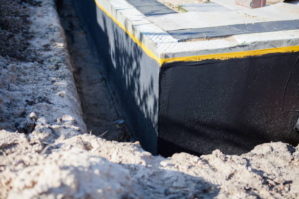Residential Waterproofing installation at a Garden City, AL home by SJ Waterproofing Pros